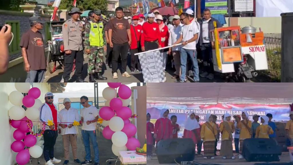 Ribuan Warga Kiarajangkung Sukahening Meriahkan Jalan Sehat Kemerdekaan bersama Klinik Agnia Medical Prima