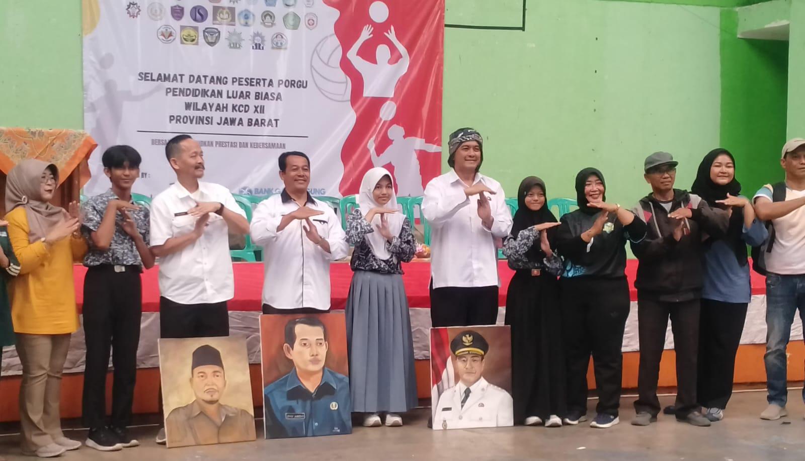 Wakil Wali Kota Tasikmalaya Resmi Membuka Porgu Pendidikan Luar Biasa Perdana