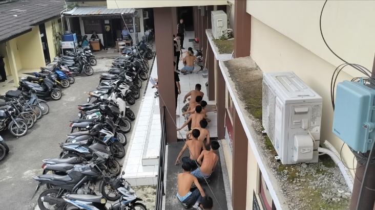 Aksi Solidaritas Ojol di Tasikmalaya Disusupi, Puluhan Orang Diamankan Polisi