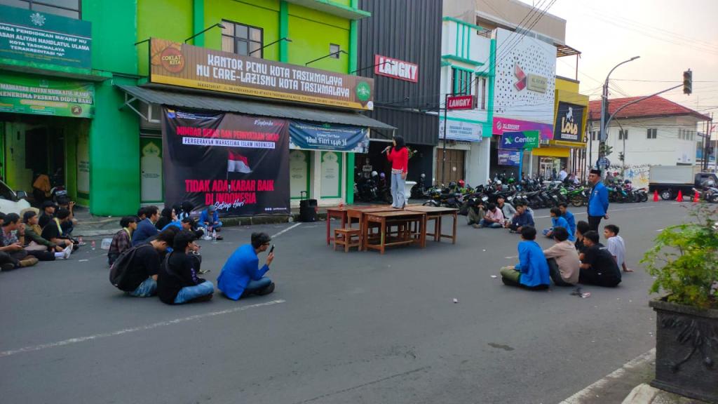 PMII Kota Tasikmalaya Gelar Mimbar Bebas: Suarakan Hilangnya Ruang Ekspresi dan Demokratisasi