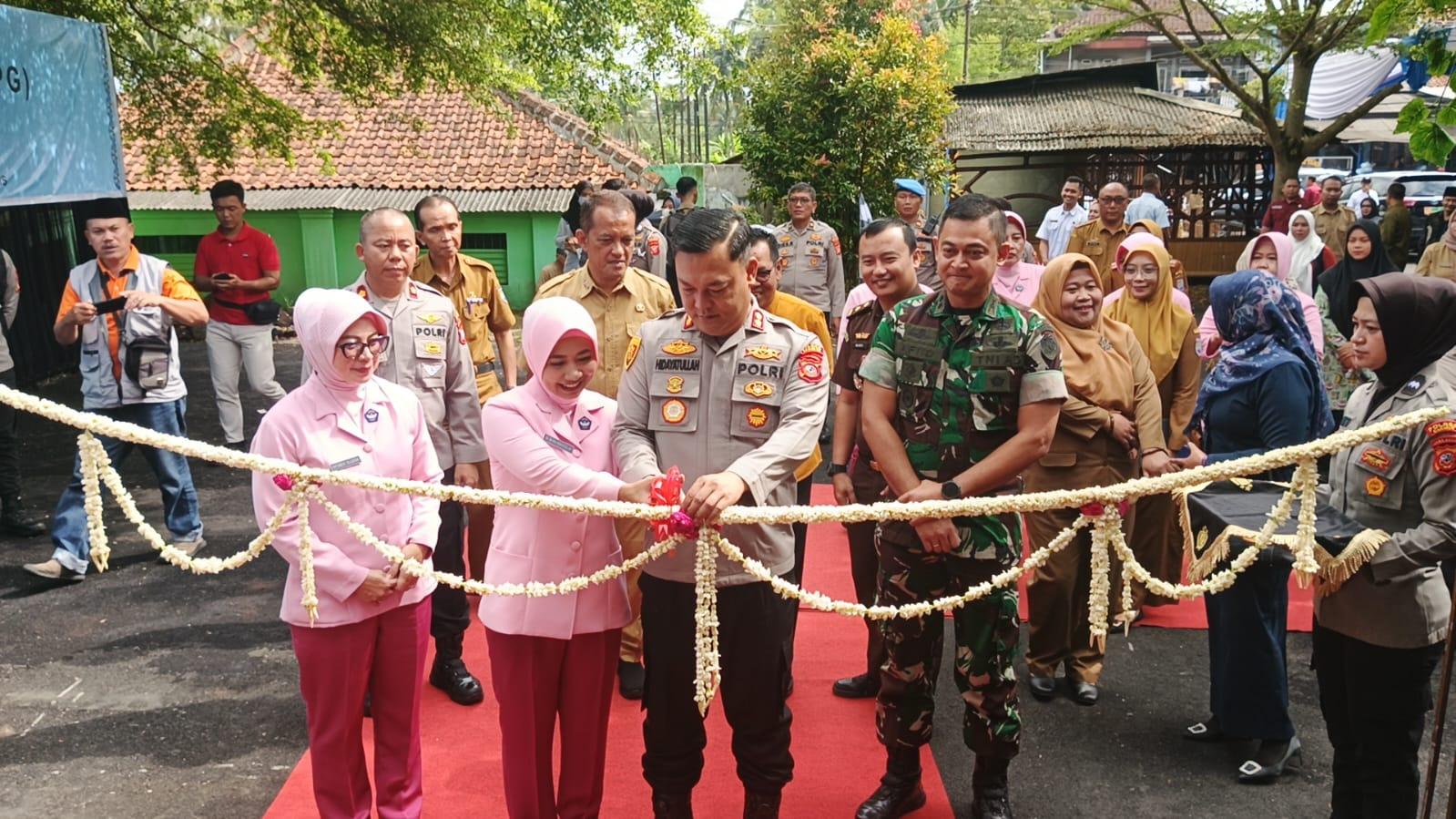 Kapolres Ciamis Resmikan Dapur Sehat Kemala Bhayangkari, Pastikan Standar Gizi dan Kebersihan
