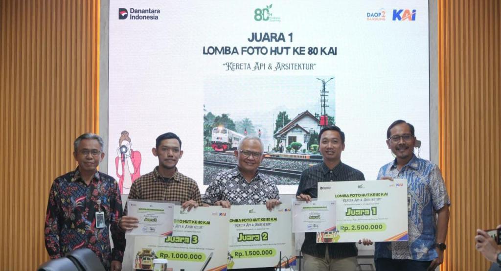 KAI Daop 2 Bandung Umumkan Pemenang Lomba Foto HUT ke-80, Ini Daftar Juaranya