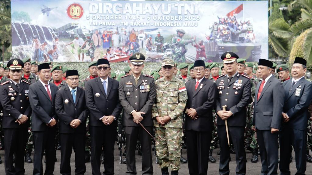 Kodim 0613 Ciamis Gelar Upacara HUT ke-80 TNI, Tekankan Profesionalisme dan Kemanunggalan dengan Rakyat