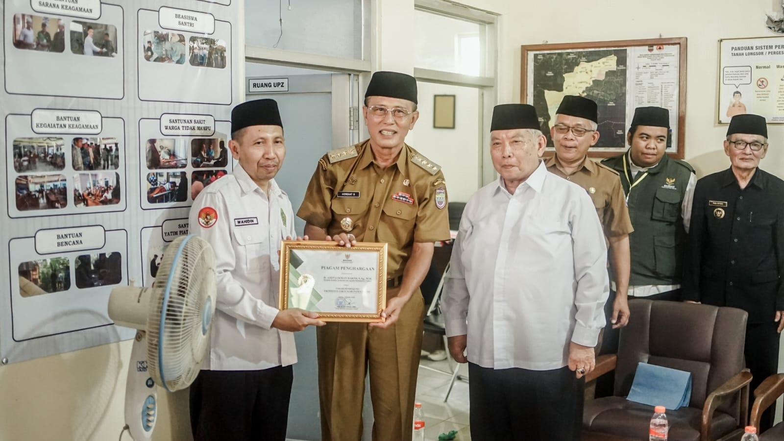 Bupati Ciamis Resmikan Desa Neglasari sebagai Kampung Zakat, Dorong Peningkatan Kesejahteraan Warga