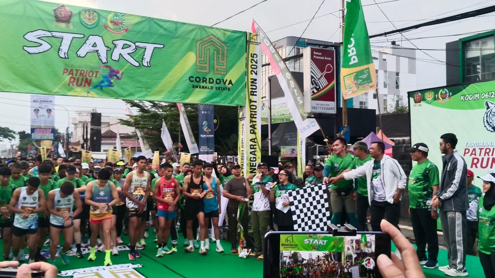 Ribuan Peserta Meriahkan Tarumanagara Patriot Run 2025 di Kota Tasikmalaya