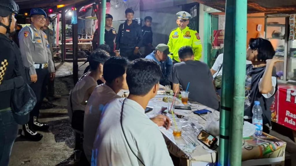 KRYD Polres Ciamis, Pastikan Malam Akhir Pekan Aman dari Aksi Premanisme