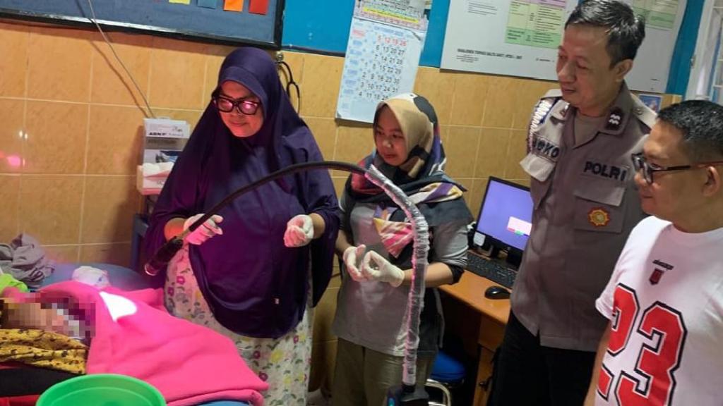 Polres Ciamis Amankan Sepasang Terduga Pelaku Pembuangan Bayi di Panawangan