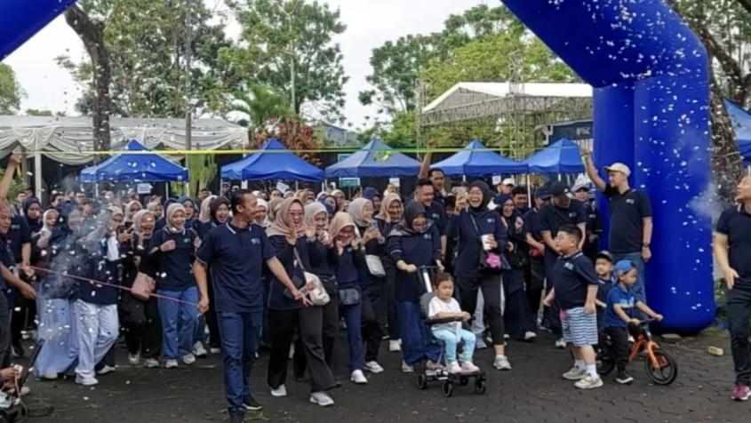 RS TMC Tasikmalaya Rayakan Puncak HUT ke-15 dengan Jalan Santai Bersama Karyawan