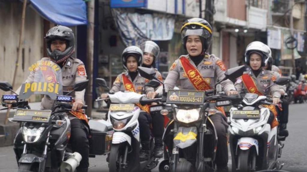 Patroli Polwan Polres Tasikmalaya Kota, Langkah Nyata Polri Wujudkan Kota Aman dan Kondusif