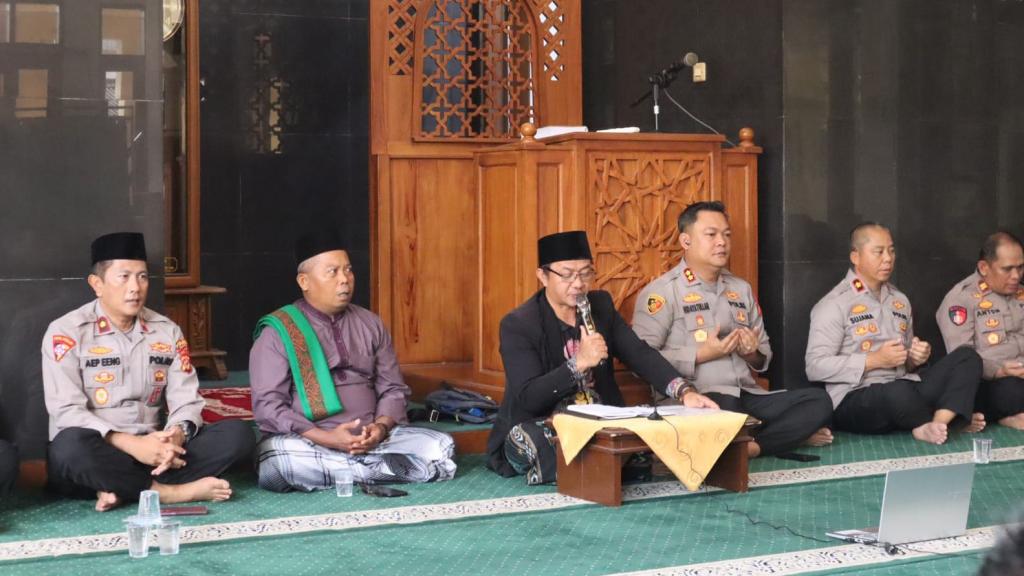 Perkuat Iman dan Integritas, Polres Ciamis Kembali Gelar Binrohtal Serentak Secara Virtual