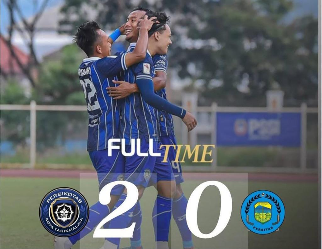 Persikotas Taklukkan Persitas 2-0 di Laga Derbi Tasikmalaya, Puncaki Klasemen Sementara Liga 4 Seri 1