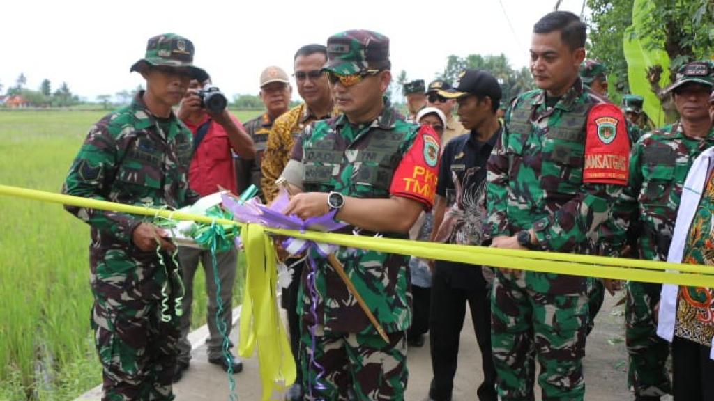 TMMD ke-126 Kodim 0613/Ciamis Resmi Ditutup, TNI Wujudkan Pembangunan Merata di Desa Sukamulya