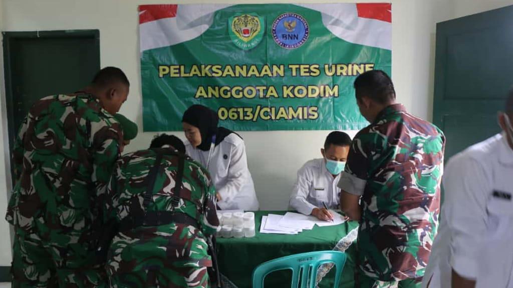 Tegaskan Komitmen Bersinar, Kodim 0613/Ciamis Gandeng BNN Gelar Sosialisasi P4GN