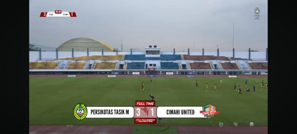 Persikotas FC Lolos ke Final Liga 4 Seri 1 Jawa Barat 2025 Usai Kalahkan Cimahi United 3-1