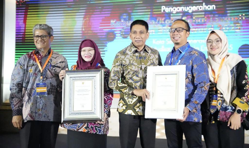Kota Tasikmalaya Raih Penghargaan Kota Sehat dan STBM Award Kategori Pratama dengan Peringkat Empat Nasional Terbaik
