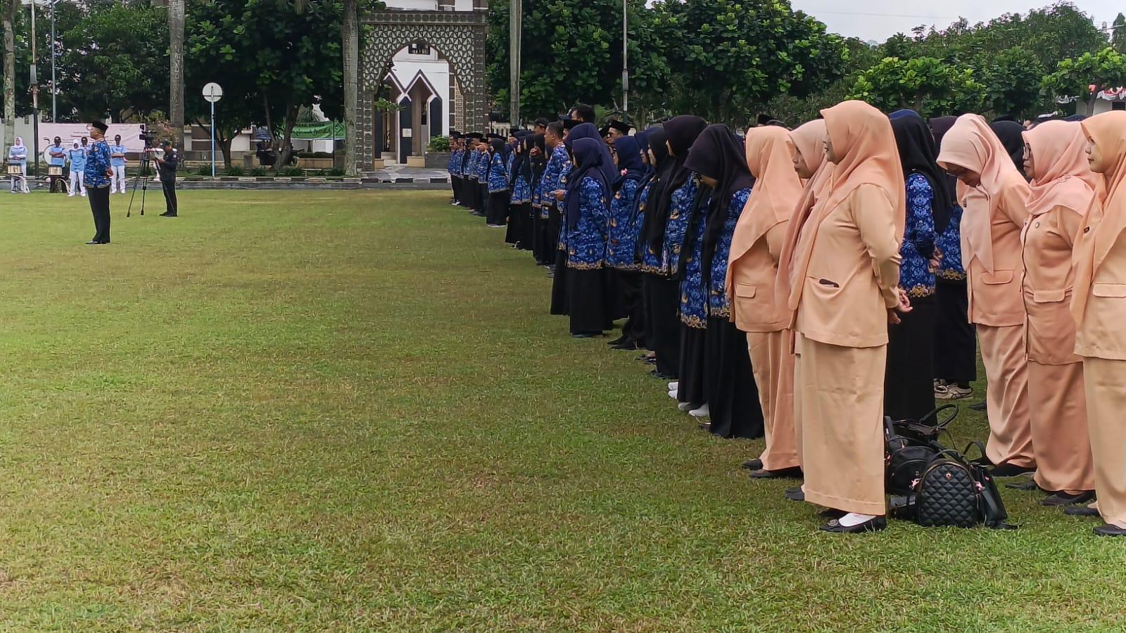 ASN Kota Tasikmalaya Doa Bersama dan Galang Donasi untuk Korban Banjir dan Longsor di Sumut, Sumbar dan Aceh