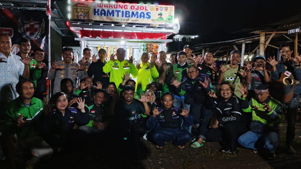 Perkuat Sinergi, Polres Ciamis Gelar Ngobras Bersama Komunitas Ojol Kamtibmas