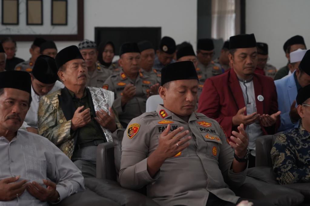 Polres Tasikmalaya Kota Gelar Doa Lintas Agama untuk Korban Bencana di Sumatera