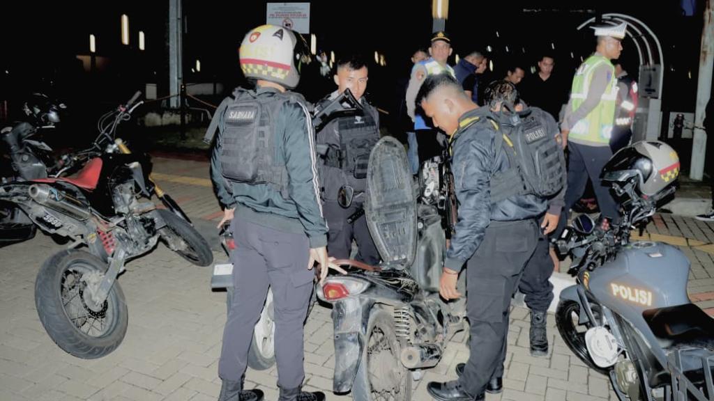 Tekan Premanisme dan Geng Motor, Polres Ciamis Intensifkan Patroli KRYD Malam Minggu