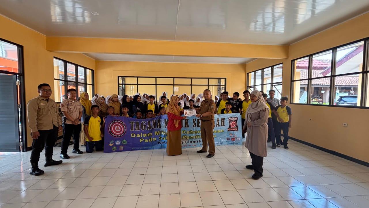 Tagana Masuk Sekolah Ciamis Digencarkan, Dinsos Tanamkan Budaya Siaga Bencana Sejak Dini