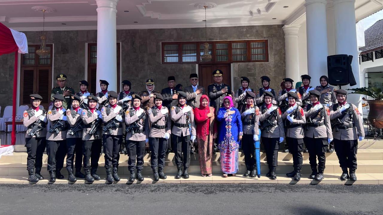 Komitmen Jaga Kondusivitas Daerah, Polres Ciamis Amankan Upacara Hari Besar Nasional