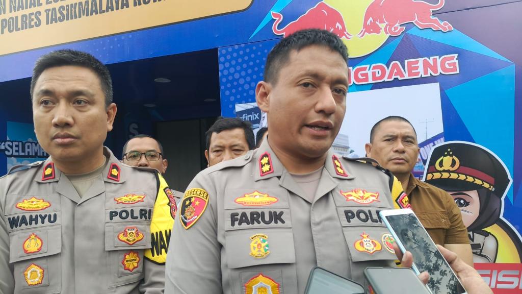 Jelang Libur Nataru, Kapolres Tasikmalaya Kota Cek Kesiapan Personel di Jalur Gentong