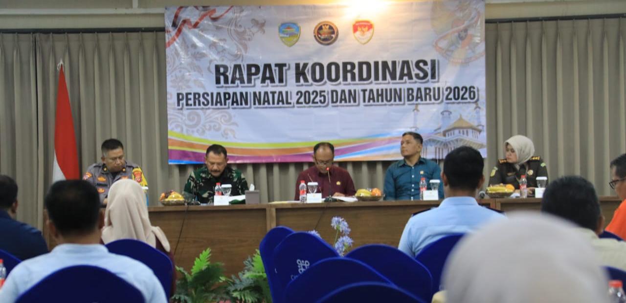 Persiapan Nataru 2025/2026, Pemkot Tasikmalaya Tekankan Pelayanan Publik Optimal dan Siaga Bencana