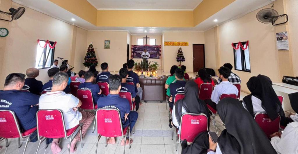 Lapas Banjar Berikan Remisi Khusus Natal 2025 kepada 9 Narapidana