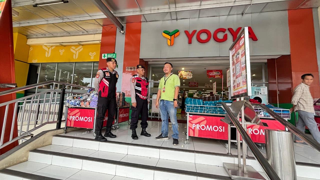 Patroli Intensif Jelang Tahun Baru, Polres Ciamis Amankan Pusat Perbelanjaan dari Premanisme