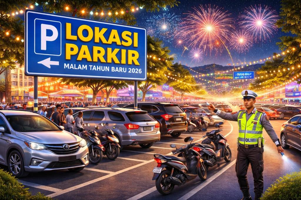 Lokasi Parkir Kendaraan Saat Malam Tahun Baru 2026 di Kota Tasikmalaya