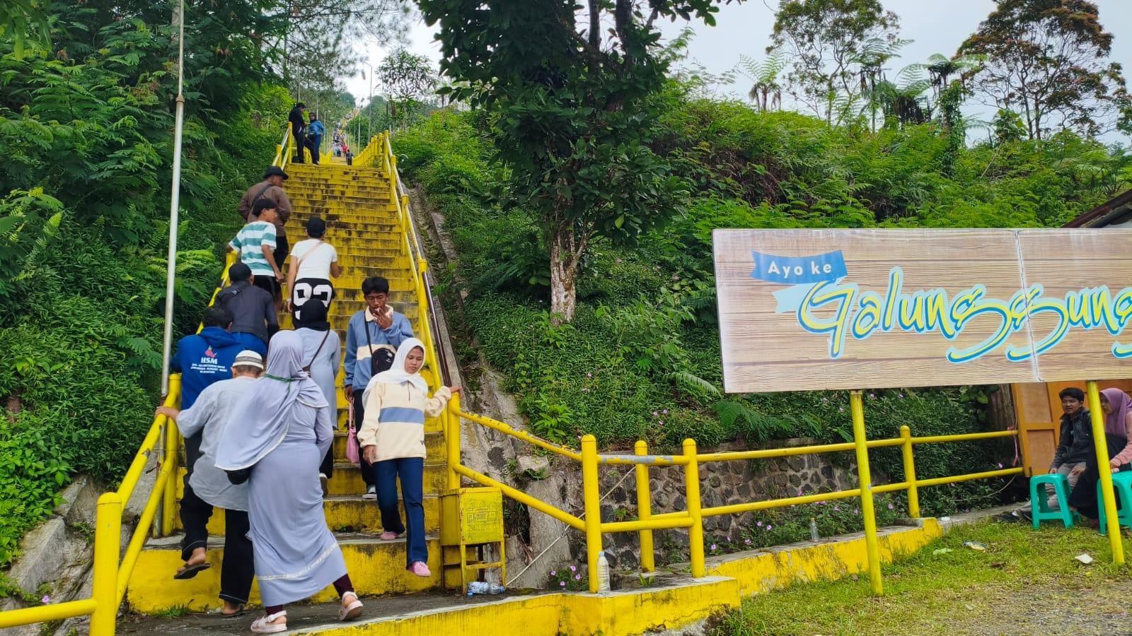 Libur Lebaran 2026, Kunjungan ke Galunggung Tasikmalaya Lebih dari 20 Ribu Pengunjung