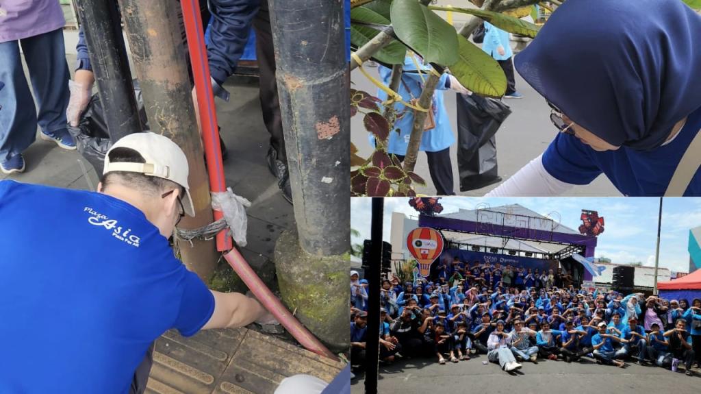 Awali Tahun 2026, Plaza Asia Tasikmalaya dan Komunitas Clean The City Gelar Aksi Resik Kota