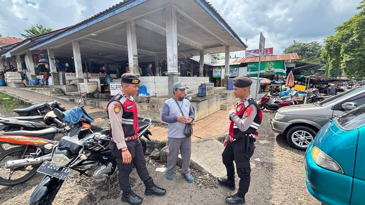 Patroli Intensif Libur Panjang, Polres Ciamis Sasar Pasar Manis untuk Cegah Premanisme dan Kriminalitas