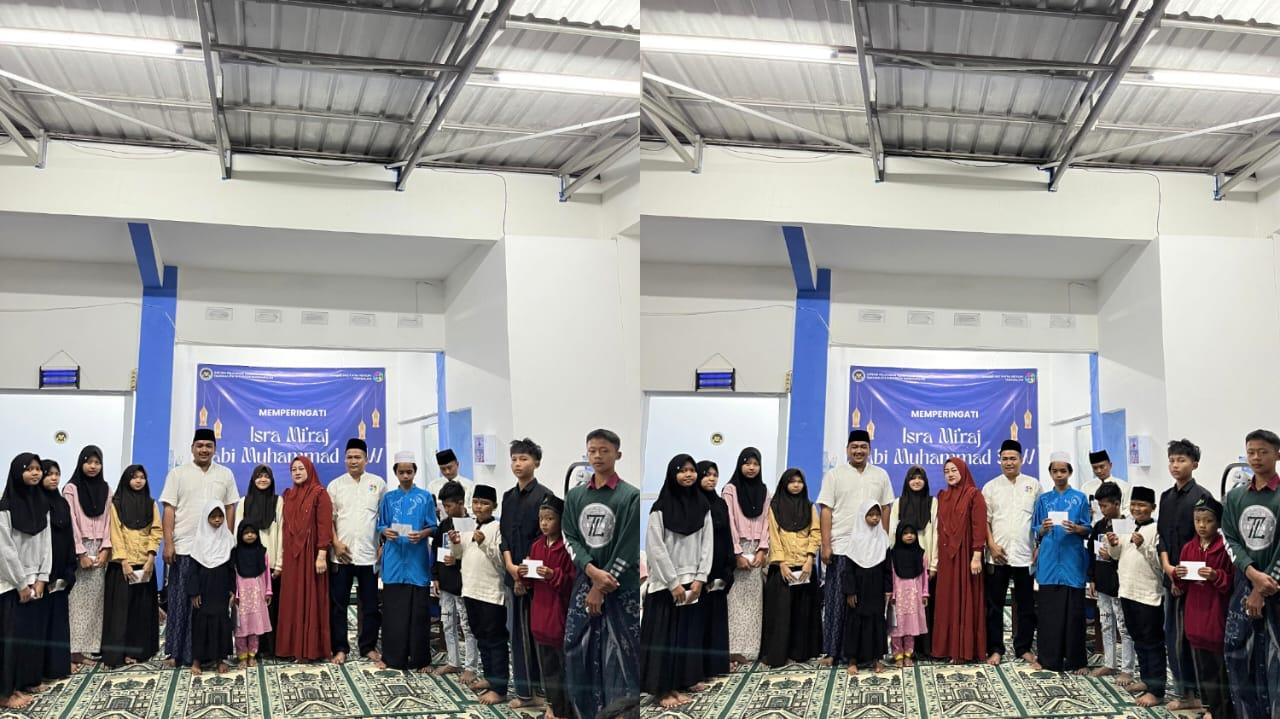 Momentum Isra Mikraj, SPPG Sukaresik Margamulya 1 Santuni Ratusan Anak Yatim dan Panti Jompo