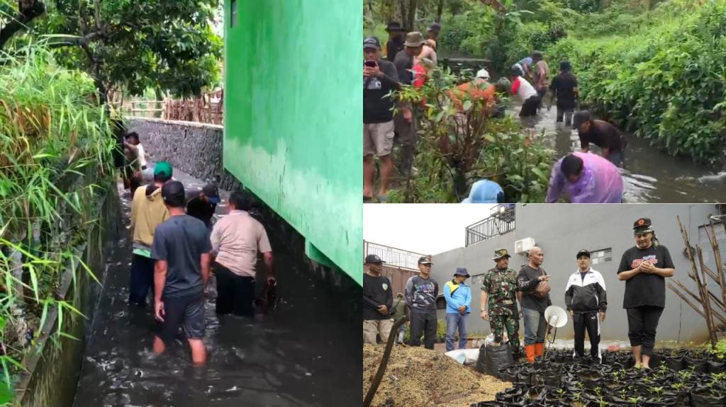 Diky Candra bersama Warga Kelurahan Sukanagara Gotong Royong Bersihkan Sungai dan Tanam Pohon untuk Antisipasi Bencana