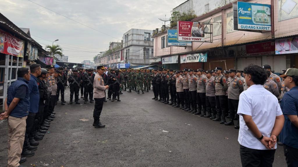 Kunjungan Wapres Gibran ke Tasikmalaya, Polres Kota Gelar Apel dan Siagakan Ratusan Personel