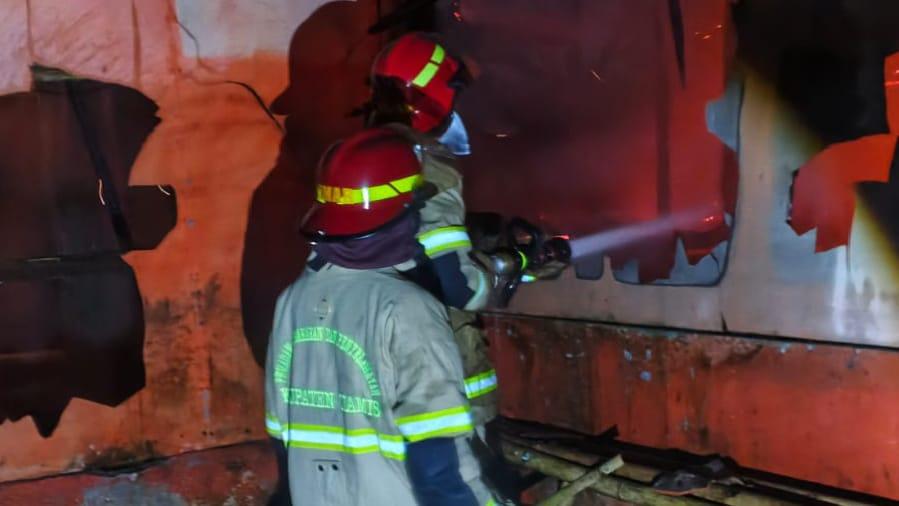 Kebakaran Rumah di Kawali Ciamis Diduga Akibat Korsleting Listrik