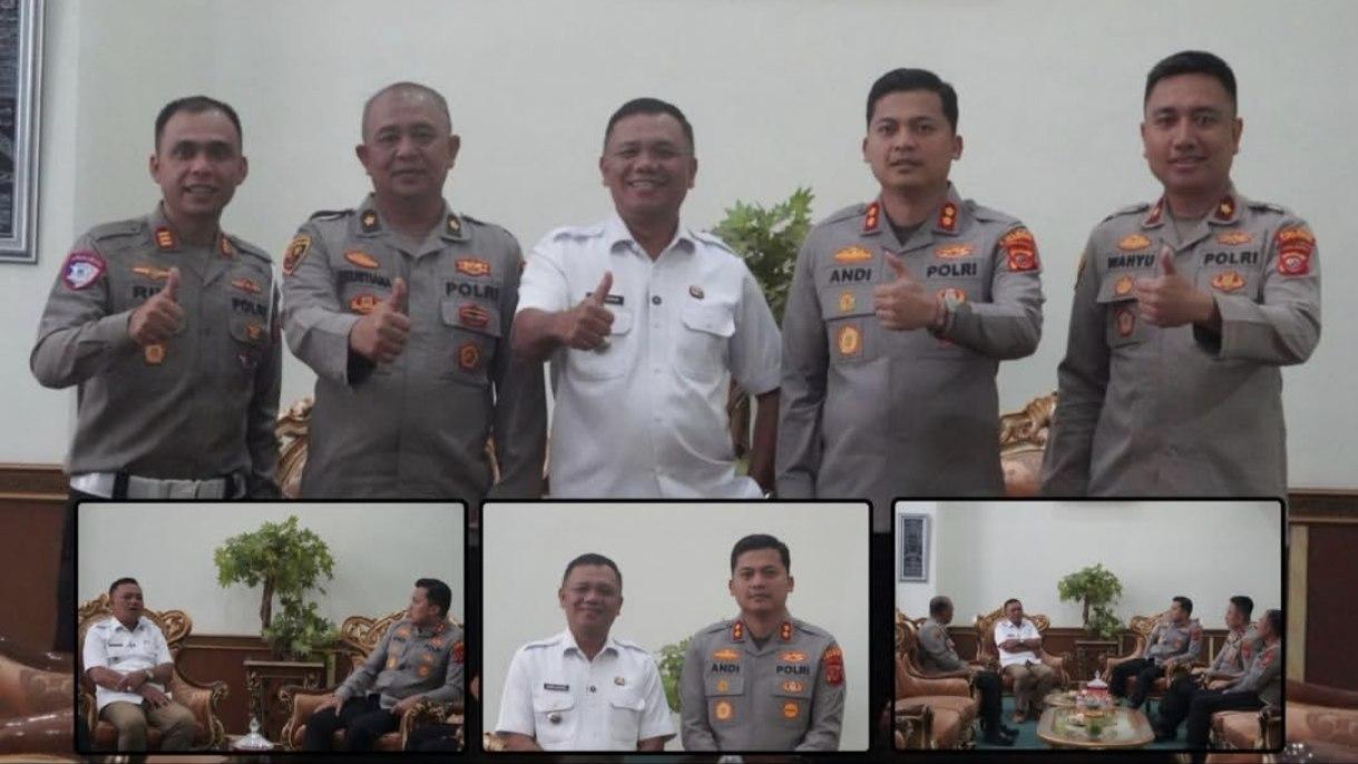 Perkuat Sinergitas, Kapolres AKBP Andi Purwanto Silaturahmi dengan Wakil Bupati Tasikmalaya