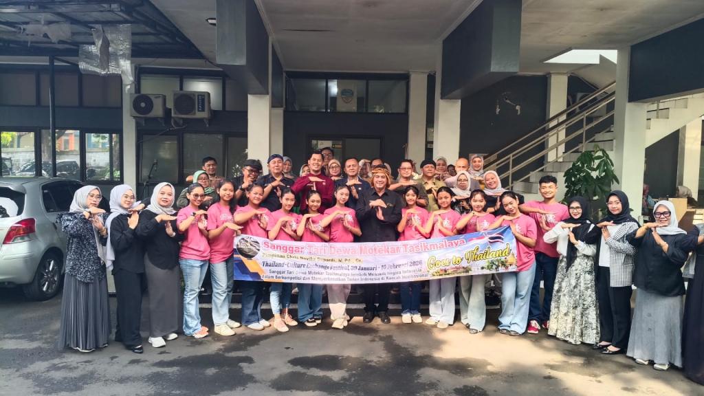 Sanggar Tari Motekar Tasikmalaya Wakili Indonesia di Thailand Culture Exchange Festival 2026