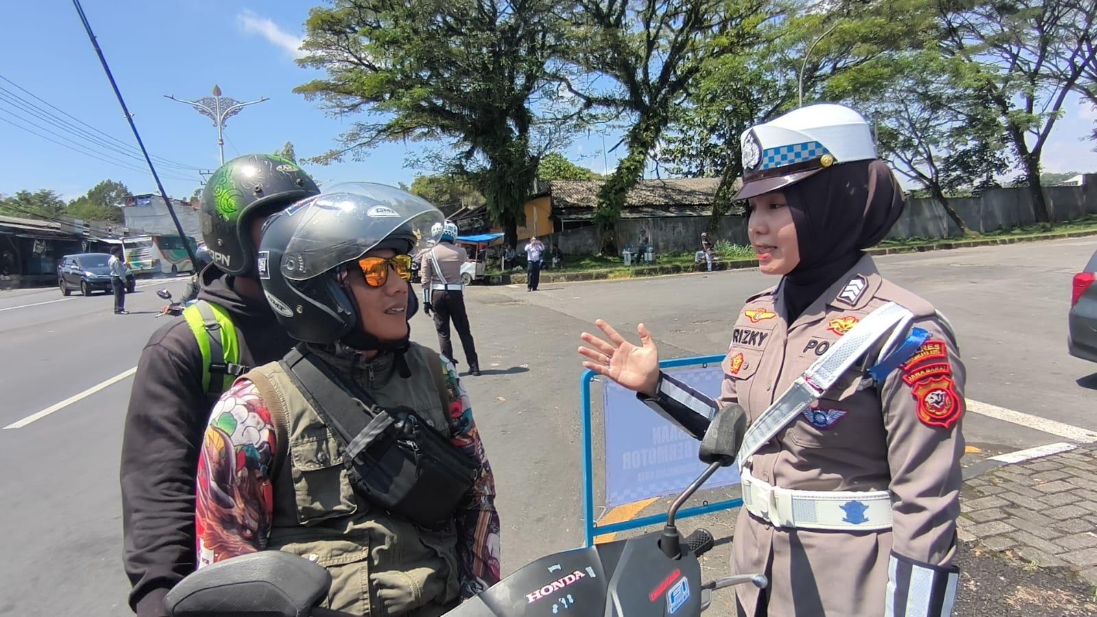 Ops Keselamatan Lodaya 2026, Satlantas Polres Tasikmalaya Kota Gencarkan Edukasi Tertib Lalu Lintas