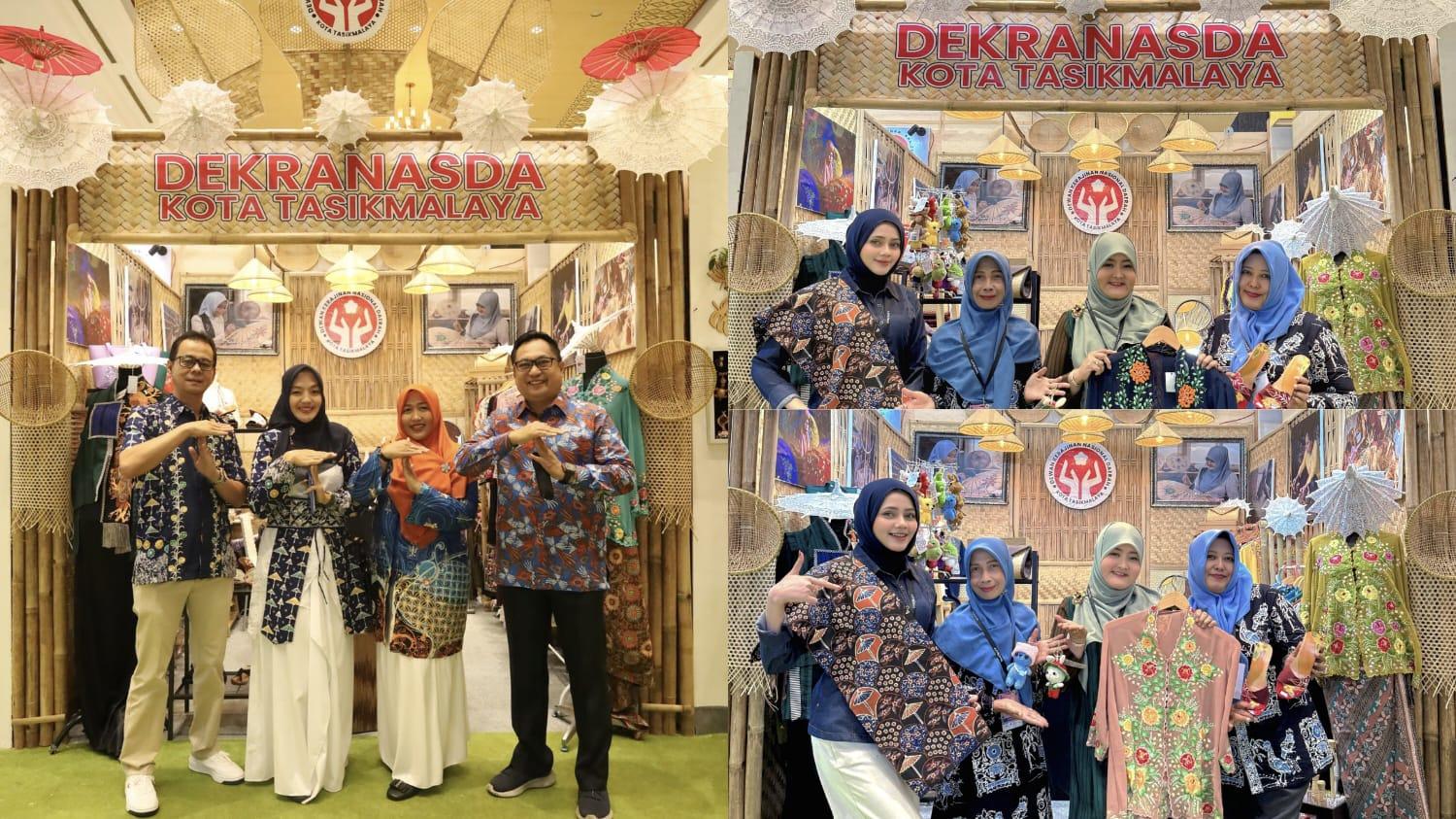 Produk Kriya Kota Tasikmalaya Laris Manis Diserbu Pengunjung Inacraft 2026 di Jakarta