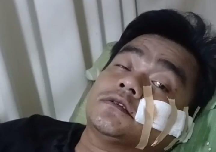 Pengemudi GrabCar Dibacok Orang Tak Dikenal di Sekitar Stasiun Banjar