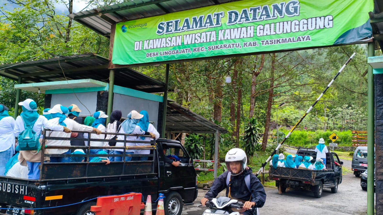 Jelang Ramadhan 1447 H, Tempat Wisata Gunung Galunggung Tasikmalaya Mulai Ramai Didatangi Wisatawan