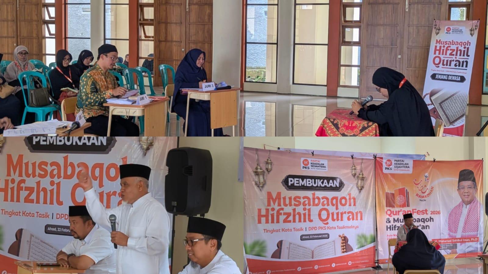 Quran Fest 2026 Jadi Momentum Penguatan Spirit Qurani Kader PKS Kota Tasikmalaya