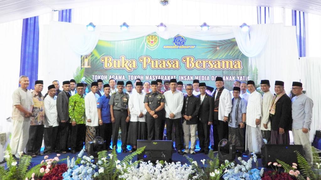 Sinergi Tanpa Batas: Kodim 0613/Ciamis dan Gandara Grup Santuni Ribuan Anak Yatim di Momentum Ramadan