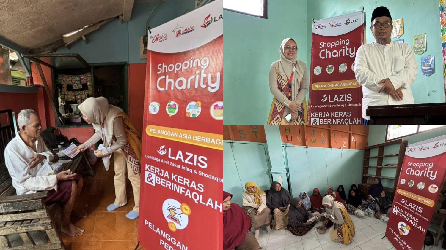 Plaza Asia Tasikmalaya Salurkan Bantuan Berbagi dari Uang Kembalian Pelanggan