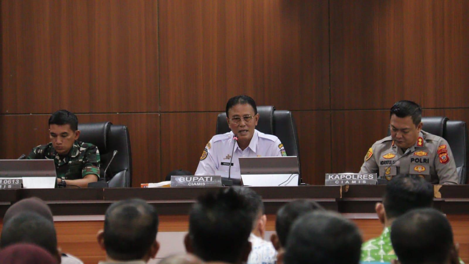 Jelang Lebaran 2026, Bupati Ciamis Tekankan Kesiapsiagaan Hadapi Cuaca Ekstrem dan Arus Mudik