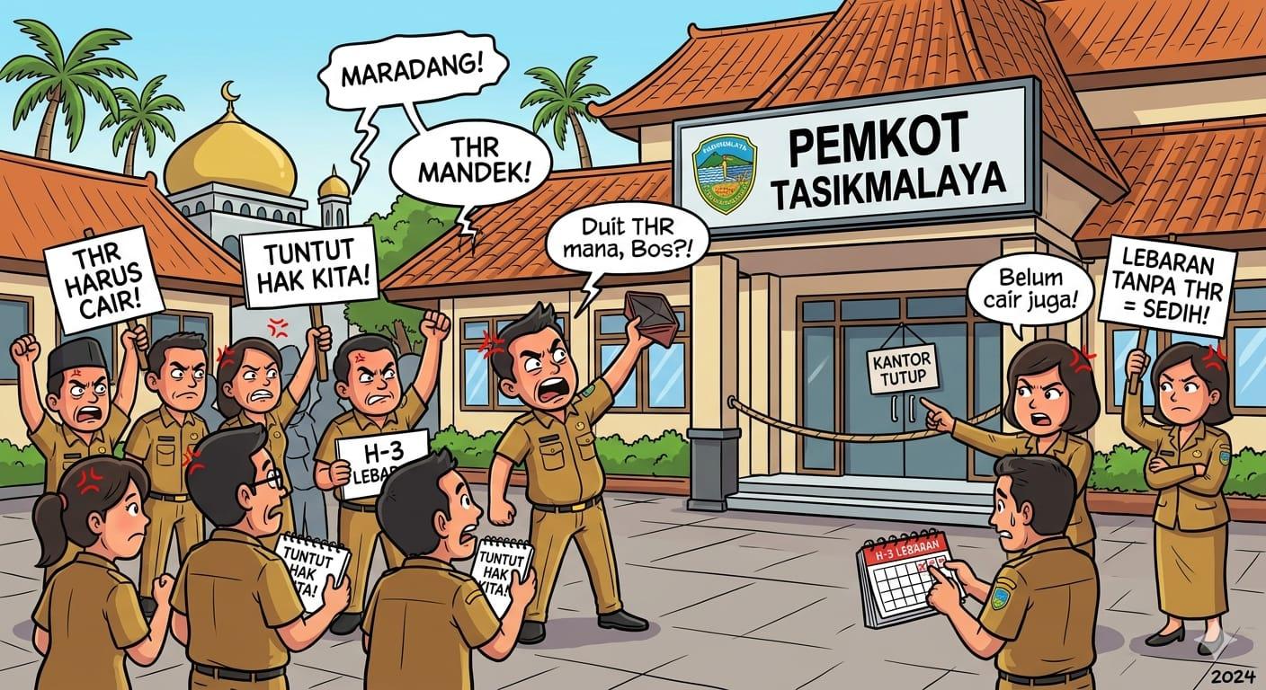 Jawab Keresahan ASN, Sekda Kota Tasikmalaya Minta Maaf dan Pastikan THR Cair Bertahap