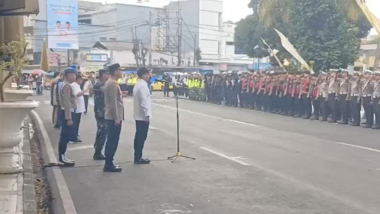 Apel Pengamanan Malam Lebaran Idulfitri 1447 Hijriah, Wali Kota Tasikmalaya Ajak Jaga Kondusivitas