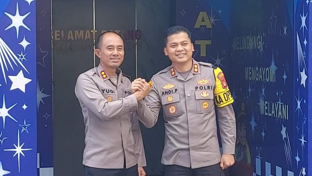 Kapolres Tasikmalaya Kota dan Garut Koordinasi di Gentong, Siapkan Strategi Arus Balik Lebaran 2026